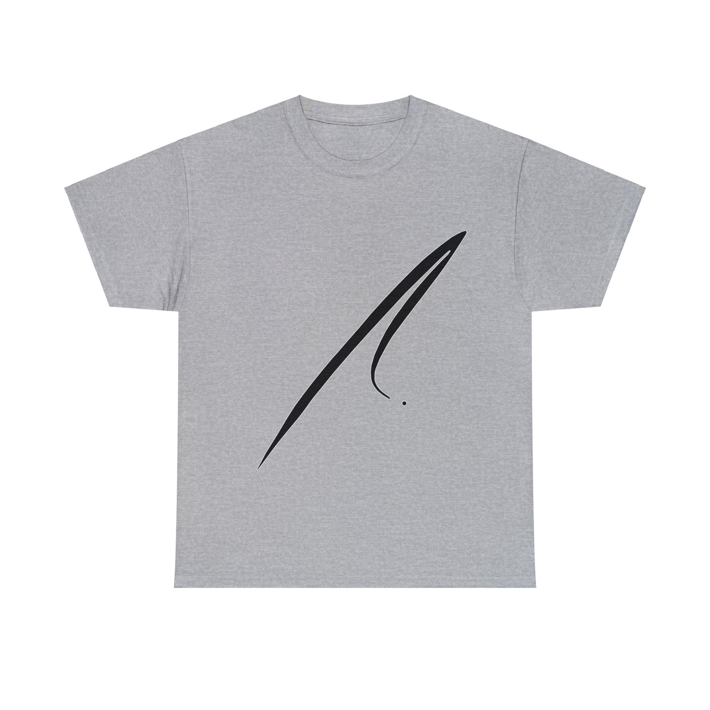 AFXIZI Center Logo Unisex Heavy Cotton Tee