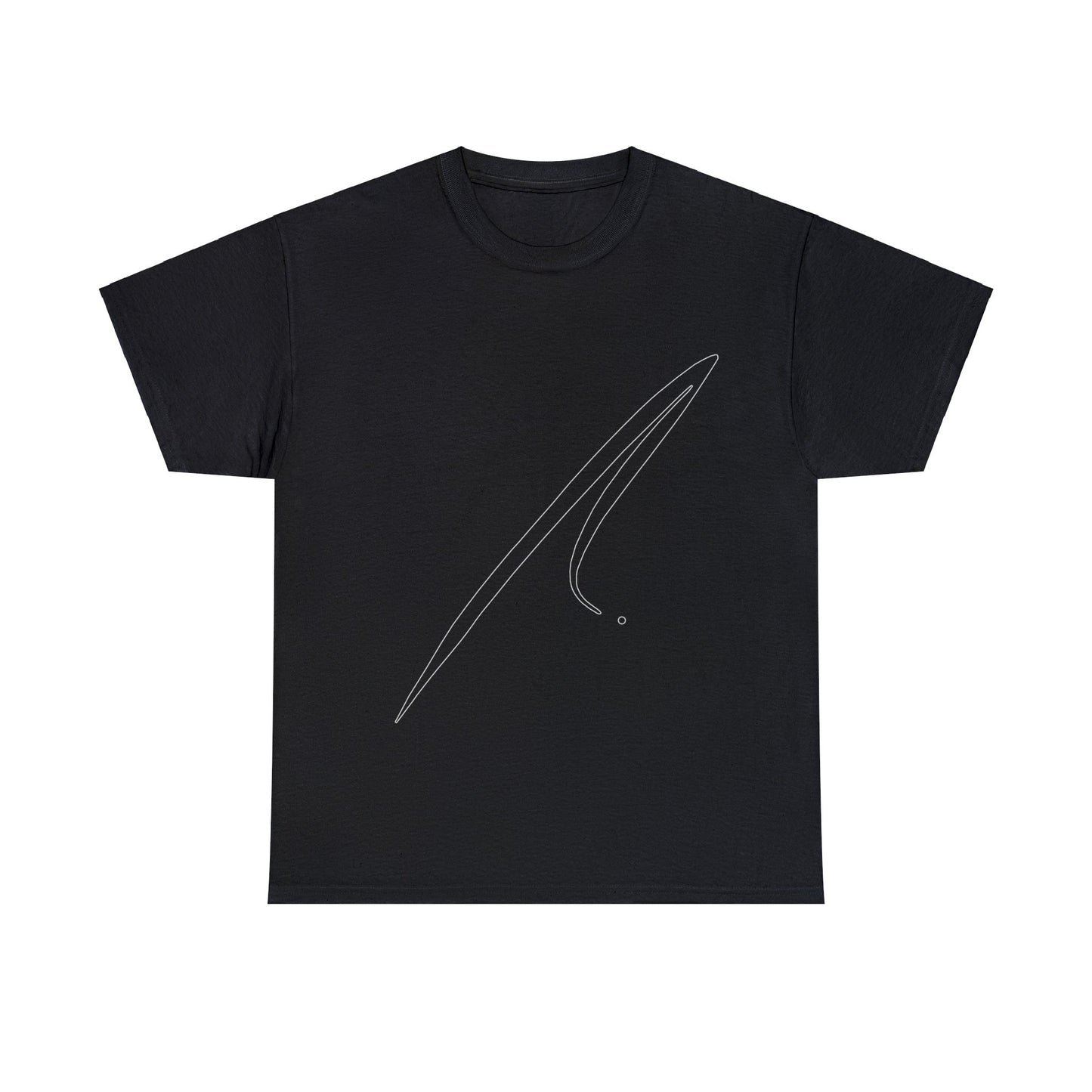 AFXIZI Center Logo Unisex Heavy Cotton Tee