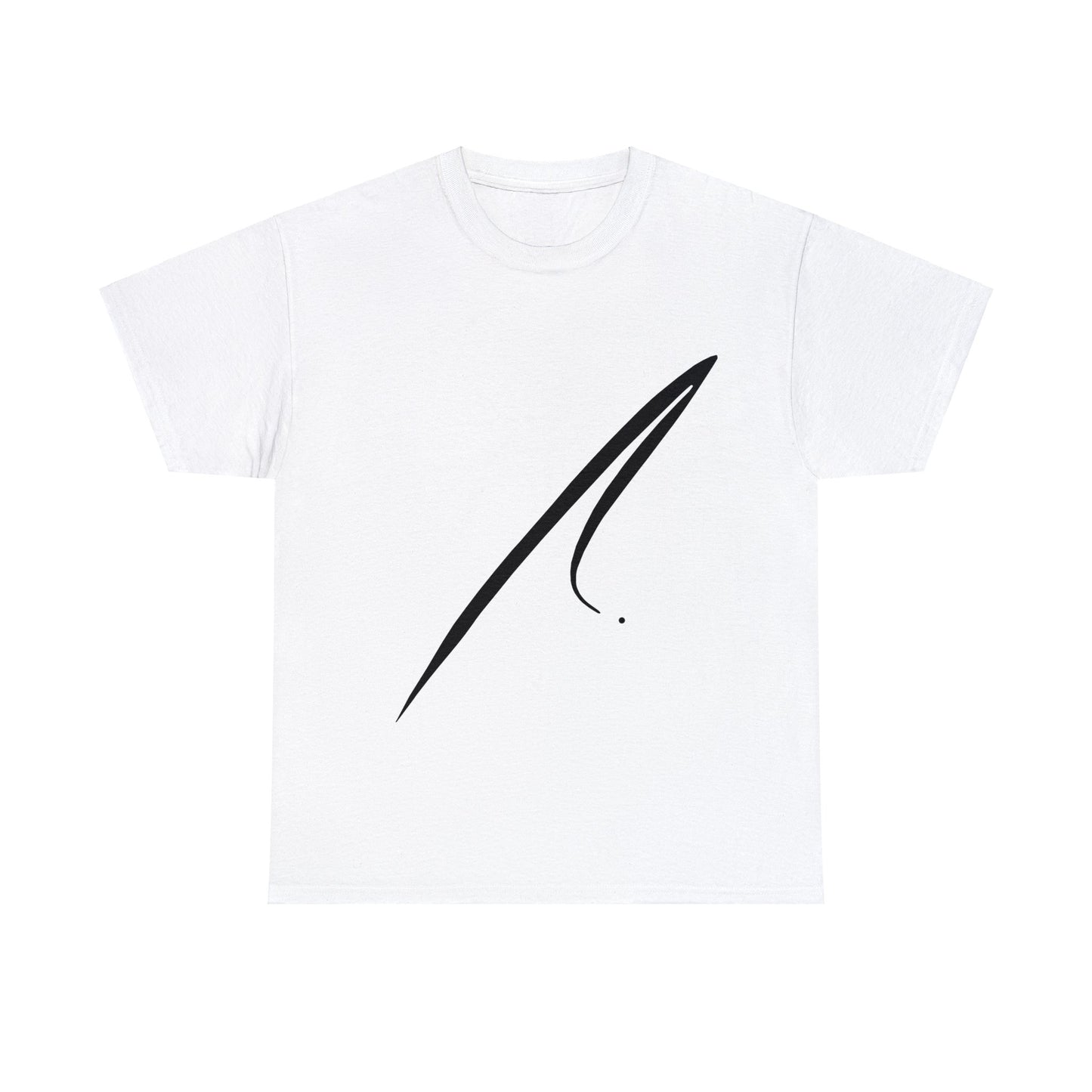 AFXIZI Center Logo Unisex Heavy Cotton Tee