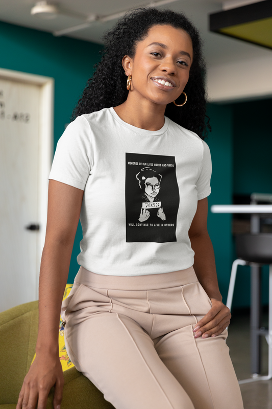 Rosa Parks Unisex Jersey Short Sleeve V-Neck Tee